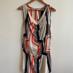 Renee C. Multi-colored Summer Dress